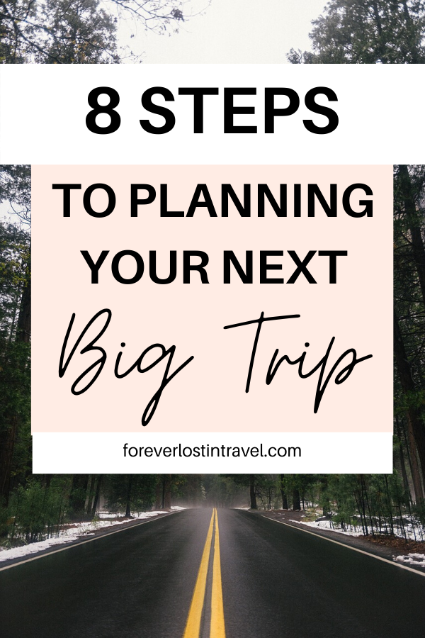 How To Plan A Trip In 8 Easy Steps - Forever Lost In Travel