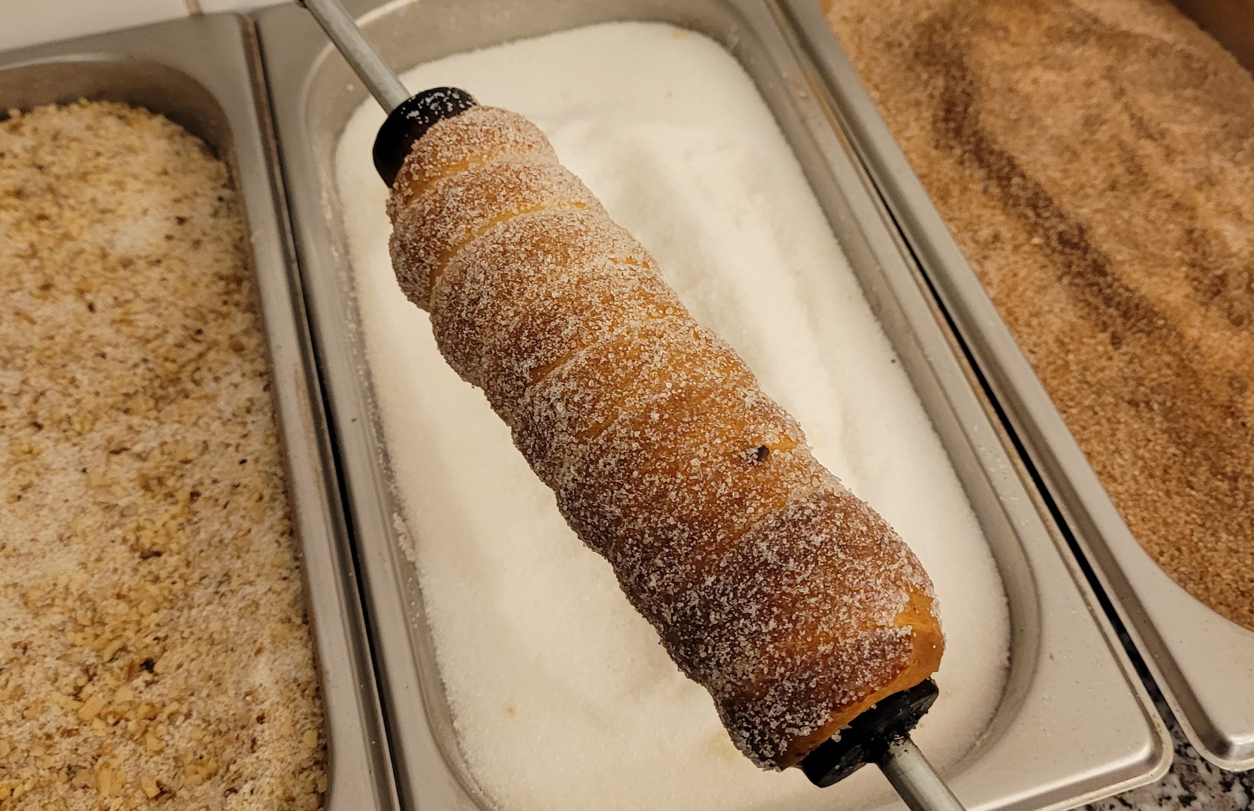 How To Make Hungarian Chimney Cake In Budapest Forever Lost In Travel 